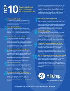 Top Reasons to Move with Hilldrup