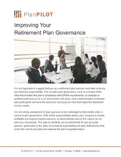 Improving Your Retirement Plan Governance