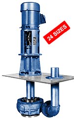 SERIES 600 Industrial Vertical Process Pumps