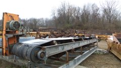 GALVANIZED TRANSFER CONVEYOR 24" X 24'