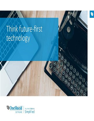 Think future-first technology.
