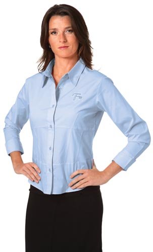 EXECUTIVE TWILL STRETCH WOVEN WOMENS SHIRT (FW5005)