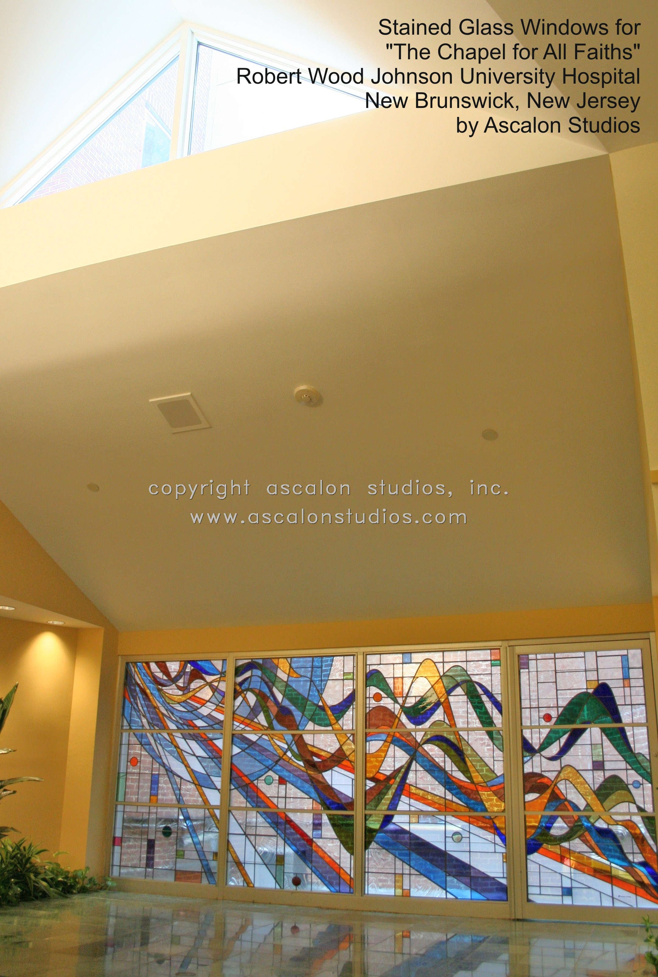 Ascalon Studios, custom stained glass windows and artwork for worship and public spaces
