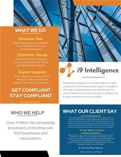 Elevate Compliance and Efficiency with i9 Intelligence