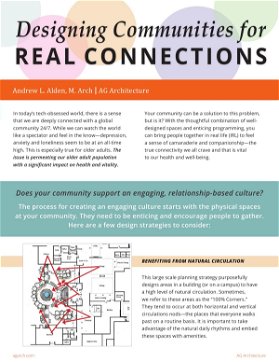 Designing Communities  for Real Connections