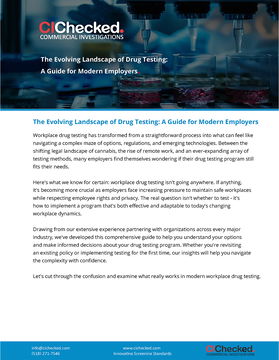 The Evolving Landscape of Drug Testing: A Guide for Modern Employers