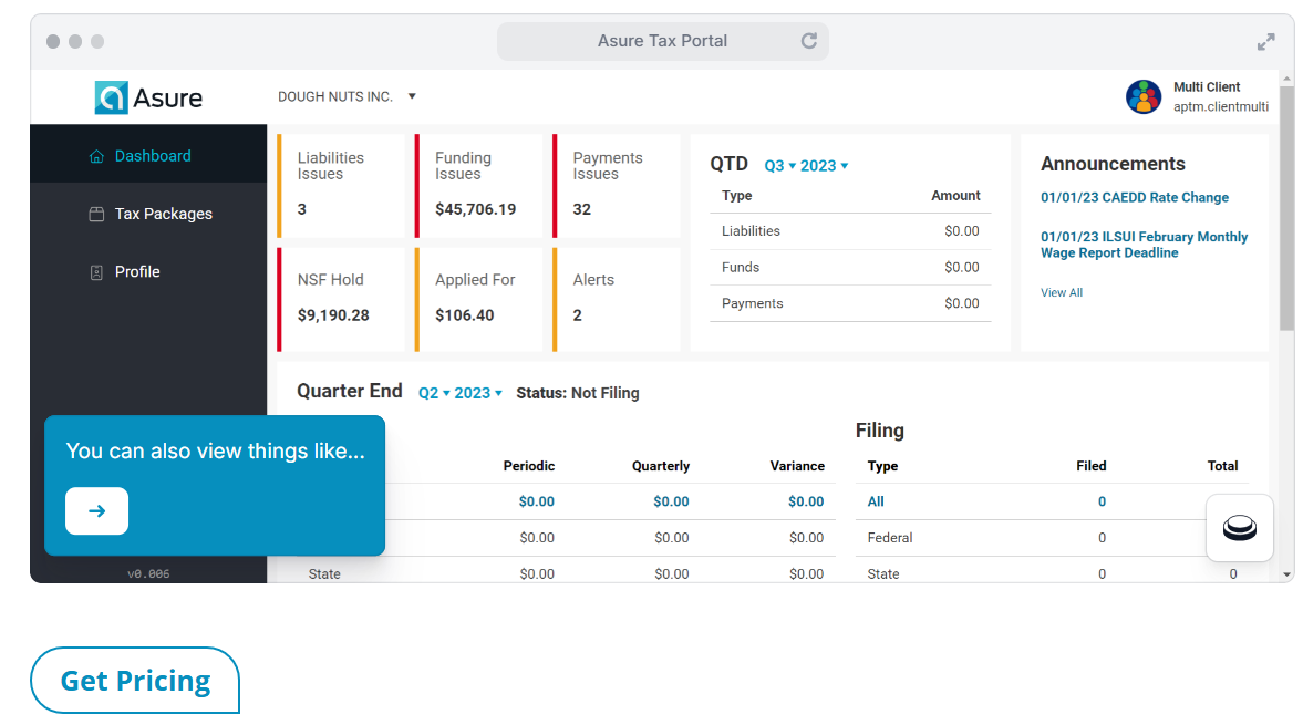 APTM Tax Portal