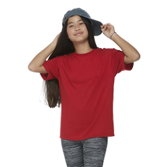 Delta Dri Youth 30/1's Retail Fit Short Sleeve Performance Tee
