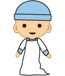 Infant Ringer Gowns with Mittens