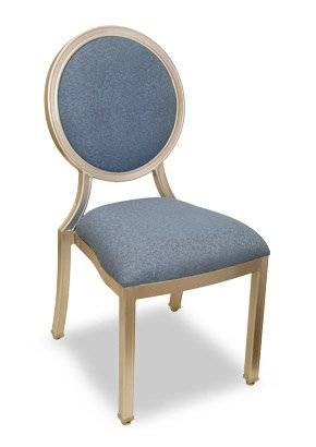 Villa series aluminum stack chair