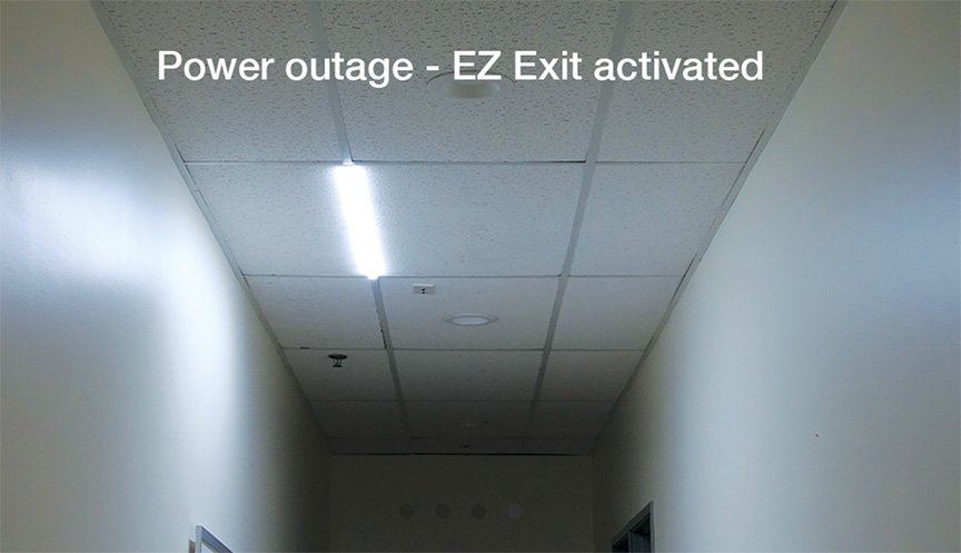 HotSpot "EZ Exit" LED Emergency System - an evolution away from ugly Emergency bug eyes