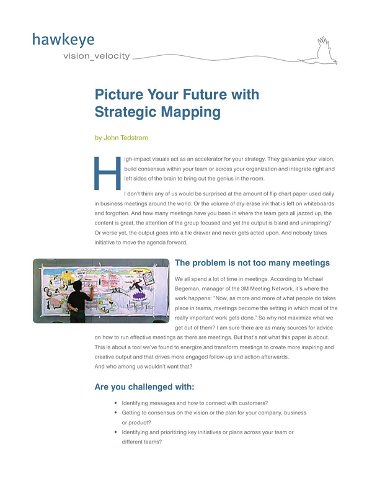 Picture Your Future with Strategic Mapping