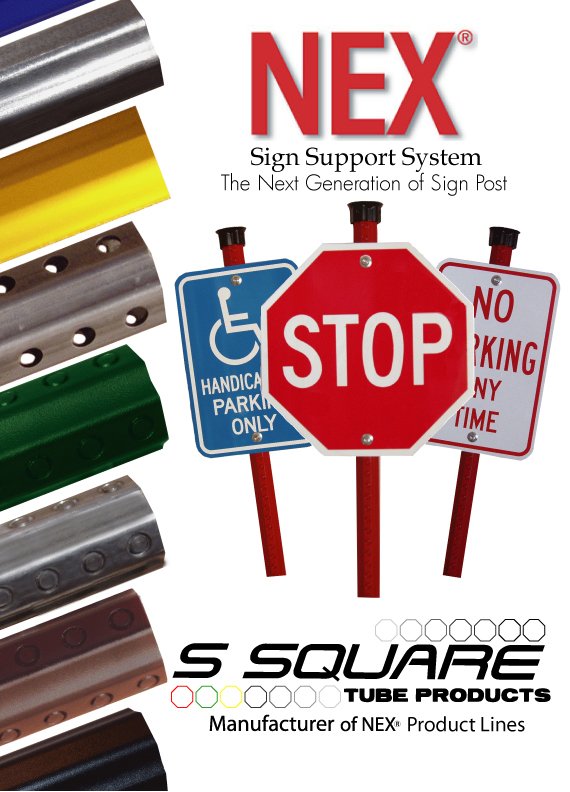 NEX® sign support system
