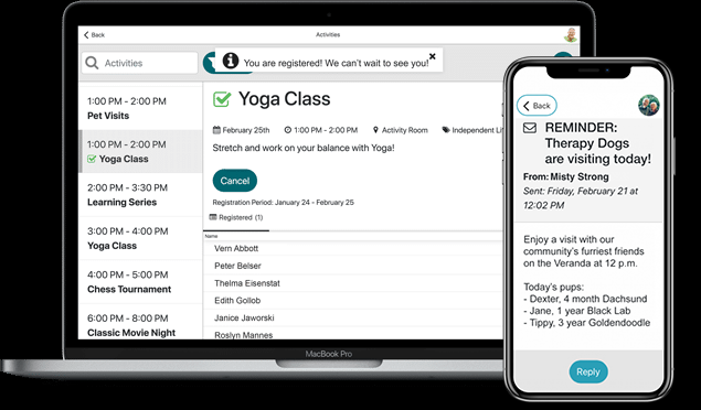 Senior Living Community Apps