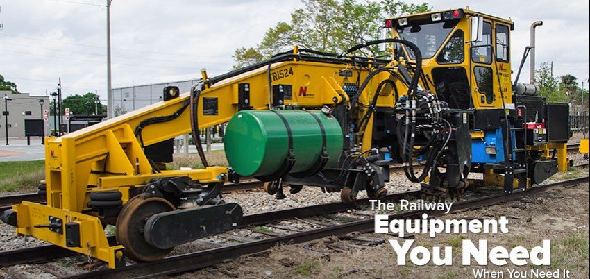 Railroad Track Equipment Leasing and Rental