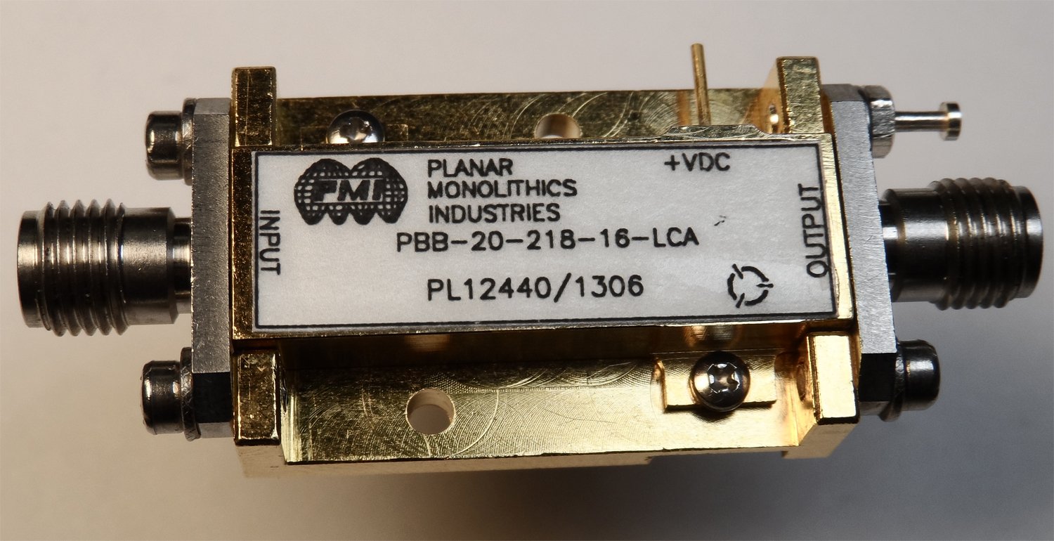 PBB-20-218-16-LCA Low Noise Amplifier