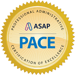Professional Administrative Certification of Excellence (PACE)