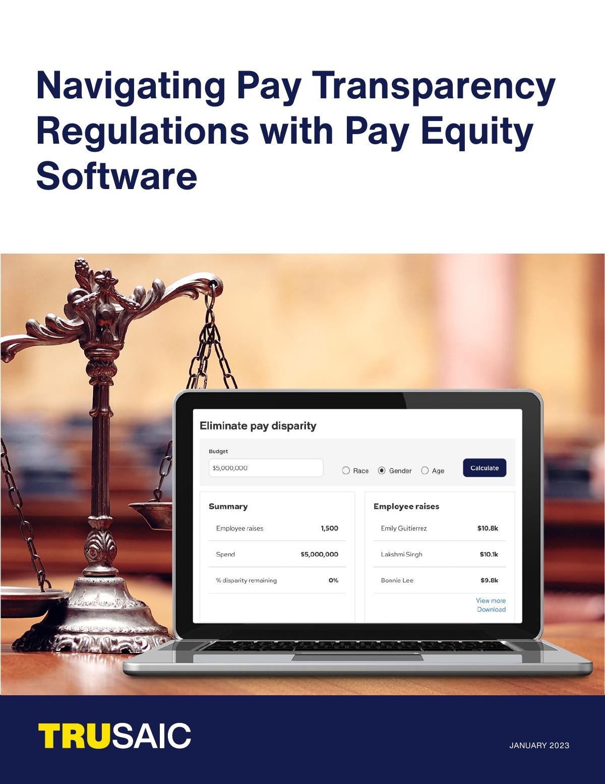 Navigating Pay Transparency Regulations with Pay Equity Software