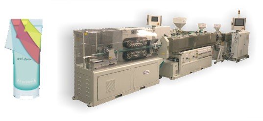 Cosmetic "Squeeze" Tube Extrusion Lines