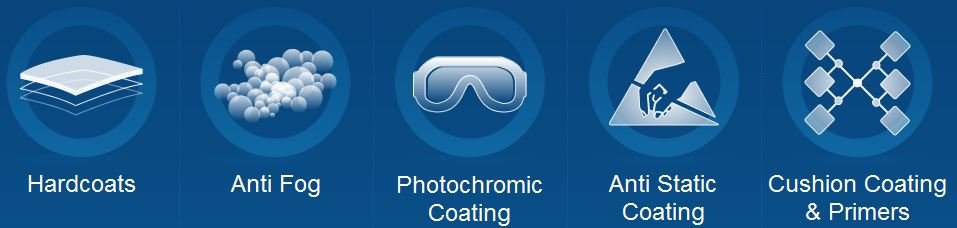 Protective and functional coatings for clear plastics, glass and metal