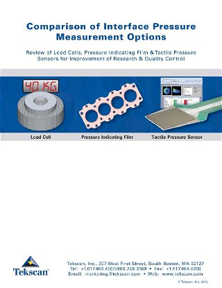 Comparison of Interface Pressure Measurement Options