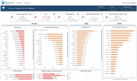 Company Overview Dashboard