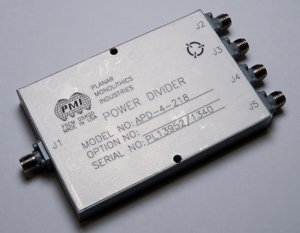 APD-4-218 Four Way Power Divider