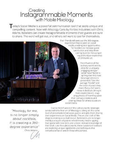 Creating Instagrammable Moments with Mobile Mixology