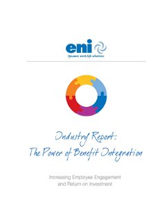 Benefit Integration: Industry Report