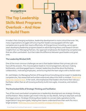The Top Leadership Skills Most Programs Overlook – And How to Build Them