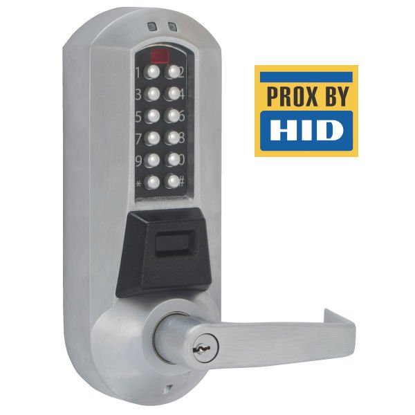Kaba E-Plex 5700 HID Prox Card & PIN Dual Credential Access Control Lock