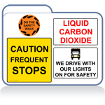 TRUCK OPERATION & SAFETY Signs & Labels