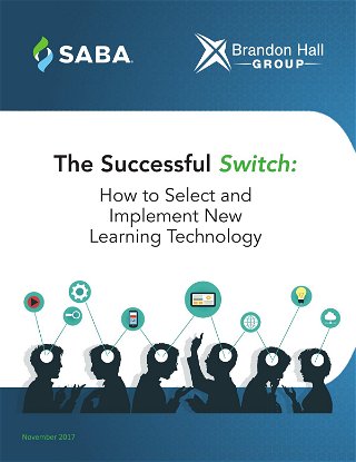 The Successful Switch: How to Select and Implement New Learning Technology