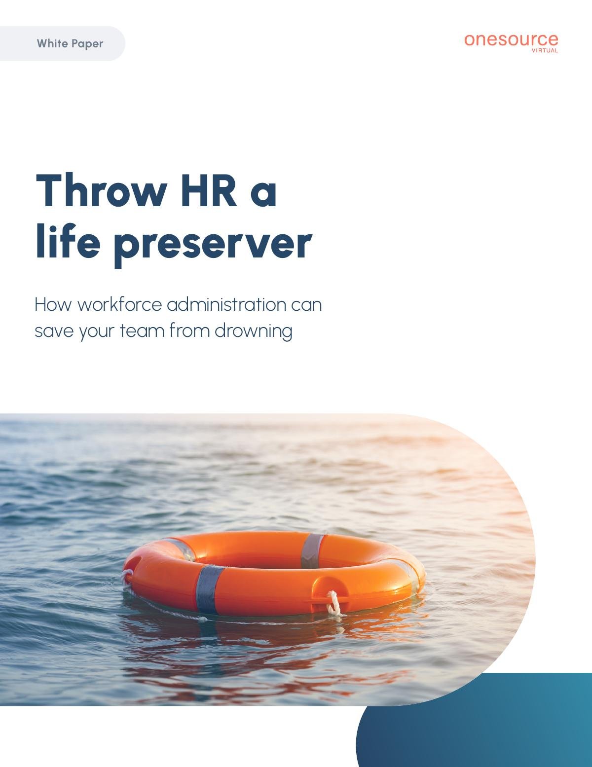 Throw HR a life preserver - White Paper