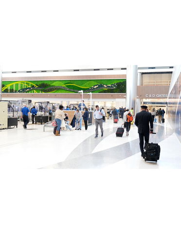 Garden on the Wall takes flight at the Nashville International Airport