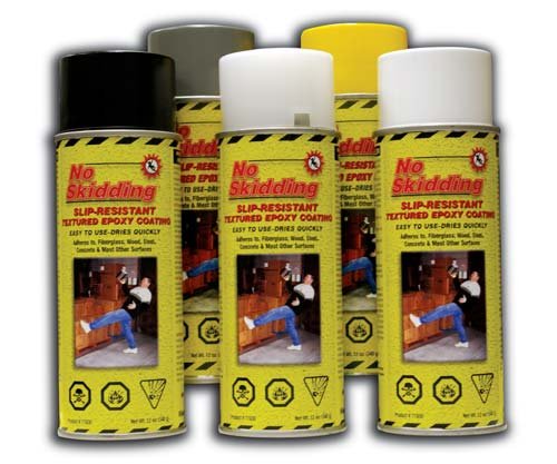 No Skidding® Slip Resistant Textured Epoxy Coating Spray - 11930 