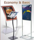 Economy & Basic Poster Stands