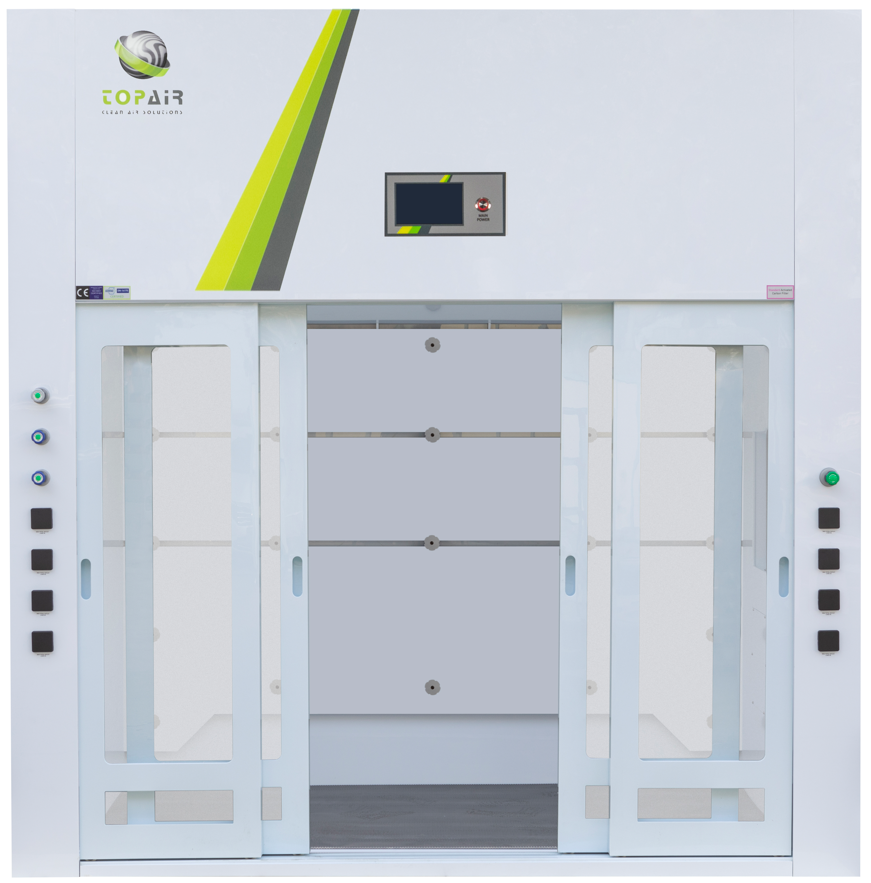 Walk in Fume Hood (Horizontal Doors)